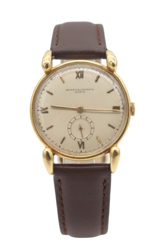 121: Vacheron & Constantin 18K gold wristwatch
