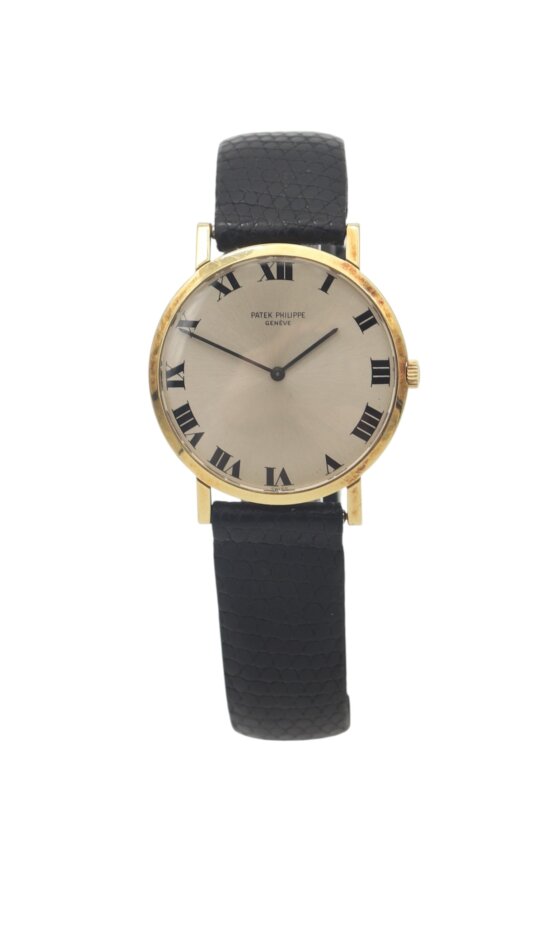 122: Patek Philippe Ref. 3512, an 18K gold wristwatch, provenance Eleftherios Venizelos (1924-2026)