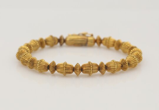 138: Ilias Lalaounis bracelet from the Minoan-Mycenean collection. Ref. #440851